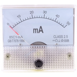 Analog Amp meter 85C1 0-50mA DC